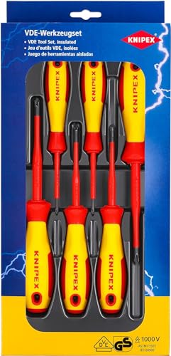 Knipex VDE Schraubendreher-Paket Phillips® / Pozidriv® (SB-Karte/Blister) 00 20 12 V03 von Knipex