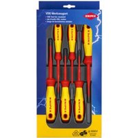 KNIPEX 00 20 12 V04 VDE Schraubendreher-Paket Schlitz / Phillips® / Pozidriv® 370 mm von Knipex