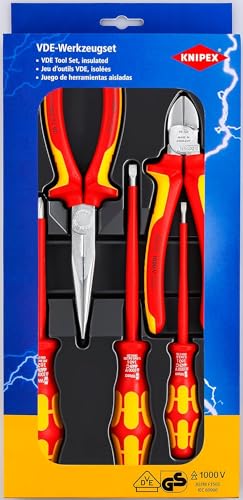 KNIPEX VDE-Werkzeugsatz 5-teilig, 00 20 13 von KNIPEX