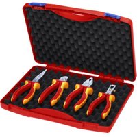 KNIPEX 00 20 15 Werkzeug-Box "RED" Elektro Set 1 4-teilig 275 mm KNIPEX 00 20 15 Werkzeug-Box "RED" Elektro Set 1 4-teilig 275 mm von Knipex