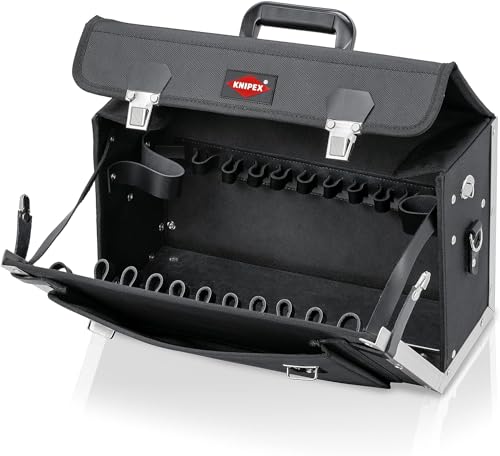 KNIPEX Werkzeugtasche Classic leer 180 mm, 00 21 02 LE von KNIPEX