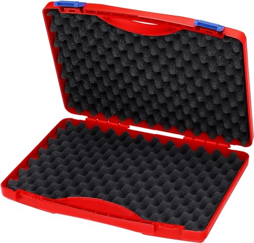 Knipex Werkzeug-Box "RED" leer 00 21 15 LE, (B x H x T) 327 x 65 x 275 mm von Knipex