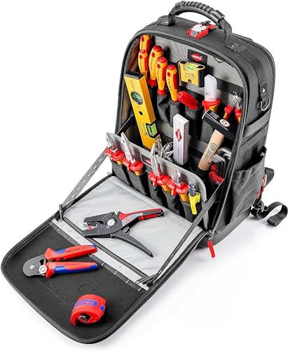 KNIPEX Werkzeugrucksack Modular X18 Elektro 22-teilig 530 mm, 00 21 50 E KNIPEX Werkzeugrucksack Modular X18 Elektro 22-teilig 530 mm, 00 21 50 E von KNIPEX