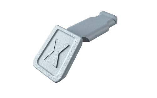 KNIPEX ColorCode Clips grau (10 Stück) 21 mm, 00 61 10 CS von KNIPEX