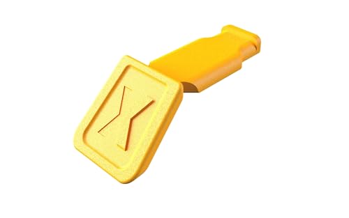 KNIPEX ColorCode Clips gelb (10 Stück) 21 mm, 00 61 10 CY von KNIPEX