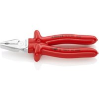 KNIPEX 02 07 200 Kraft-Kombizange verchromt VDE 200 mm KNIPEX 02 07 200 Kraft-Kombizange verchromt VDE 200 mm von Knipex
