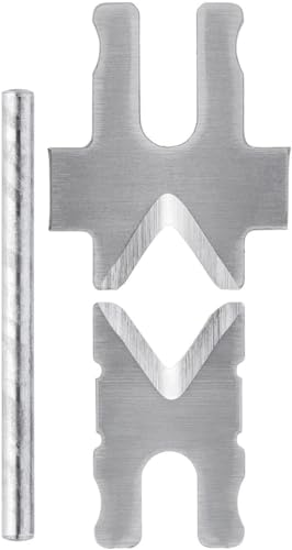 KNIPEX 1 Paar Ersatzmesser für 12 62 180 20 mm, 12 69 21 von KNIPEX