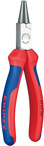 KNIPEX - 22 02 160 Werkzeuge - Rundzange, Mehrkomponenten (2202160) von KNIPEX