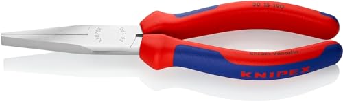 Knipex Langbeckzange verchromt, mit Mehrkomponenten-Hüllen 190 mm 30 15 190 von Knipex