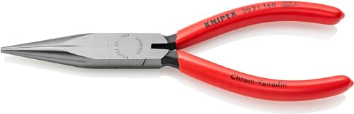 Knipex Langbeckzange schwarz atramentiert, mit Kunststoff überzogen 160 mm 30 21 160 von Knipex