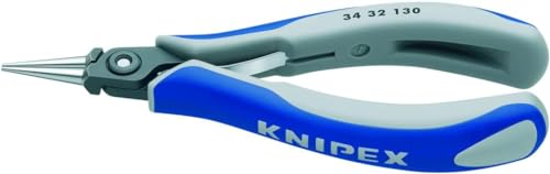 KNIPEX Präzisions-Elektronik-Greifzange mit Mehrkomponenten-Hüllen brüniert 130 mm, 34 32 130 KNIPEX Präzisions-Elektronik-Greifzange mit Mehrkomponenten-Hüllen brüniert 130 mm, 34 32 130 von KNIPEX