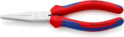 Knipex Mechanikerzange verchromt, mit Mehrkomponenten-Hüllen 190 mm 38 45 190 von Knipex