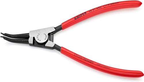 KNIPEX Sicherungsringzange für Außenringe auf Wellen 45° gewinkelt mit Kunststoff überzogen schwarz atramentiert 185 mm, 46 31 A22 KNIPEX Sicherungsringzange für Außenringe auf Wellen 45° gewinkelt mit Kunststoff überzogen schwarz atramentiert 185 mm, 46 31 A22 von KNIPEX