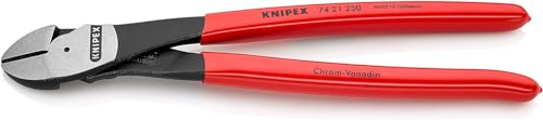 KNIPEX Kraft-Seitenschneider (250 mm) 74 21 250, Rot von Knipex