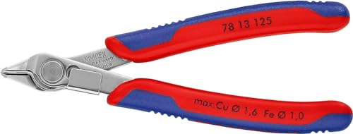 Knipex Electronic Super Knips® mit Mehrkomponenten-Hüllen 125 mm 78 13 125 von Knipex