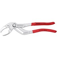 KNIPEX 81 03 250 Siphon- und Connectorenzange ''SpeedGrip'' für Siphons, Kunststoffrohre und Connectoren verchromt 250 mm von Knipex