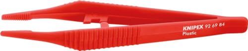 Knipex Kunststoffpinzette Geriffelt 129 mm 92 69 84 von Knipex