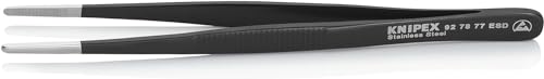 KNIPEX Universalpinzette ESD Geriffelt Mattiert 145 mm, 92 78 77 ESD von KNIPEX
