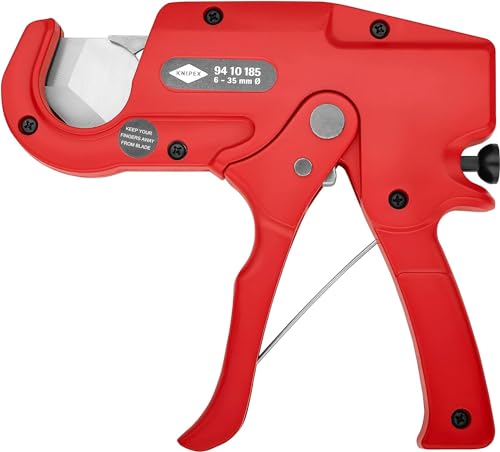 KNIPEX Rohrschneider für Kunststoffrohre (Elektroinstallation) 6 – 35 mm 94 10 185 von Knipex