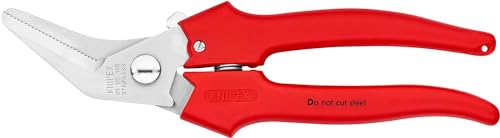 KNIPEX Kombischere mit Kunststoff umspritzt 185 mm, 95 05 185 von KNIPEX