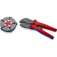 KNIPEX 97 33 02 MultiCrimp® Crimpzange mit Wechselmagazin brüniert 250 mm von Knipex