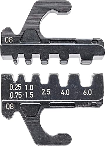 KNIPEX Crimpeinsatz für isolierte + unisolierte Aderendhülsen 0,25 - 6 mm², 97 39 08 KNIPEX Crimpeinsatz für isolierte + unisolierte Aderendhülsen 0,25 - 6 mm², 97 39 08 von KNIPEX