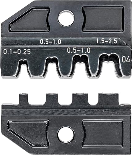 Knipex Crimpeinsatz für unisolierte, offene Steckverbinder 2,8 + 4,8 mm 97 49 04 von Knipex