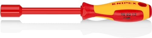 KNIPEX Steckschlüssel mit Schraubendreher-Griff isoliert mit Mehrkomponenten-Hüllen, VDE-geprüft brüniert 237 mm, 98 03 12 KNIPEX Steckschlüssel mit Schraubendreher-Griff isoliert mit Mehrkomponenten-Hüllen, VDE-geprüft brüniert 237 mm, 98 03 12 von KNIPEX