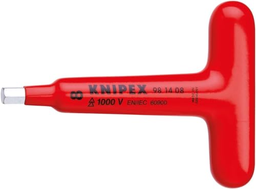 Knipex Schraubendreher für Innensechskantschrauben mit T-Griff 120 mm 98 14 05 von Knipex