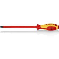 KNIPEX 98 25 04 Schraubendreher für Kreuzschlitzschrauben Pozidriv® brüniert VDE 320 mm von Knipex