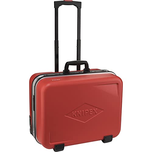 KNIPEX 98 99 15 LE Werkzeugkoffer "BIG Twin Move RED" Werkzeug-Trolley | Rollkoffer leer von Knipex