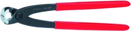 Knipex Monierzange (Rabitz- oder Flechterzange) schwarz atramentiert, mit Kunststoff überzogen 200 mm 99 01 200 von Knipex