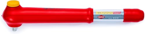 KNIPEX Drehmomentschlüssel mit Außenvierkant, umsteckbar 385 mm 98 33 50 von Knipex