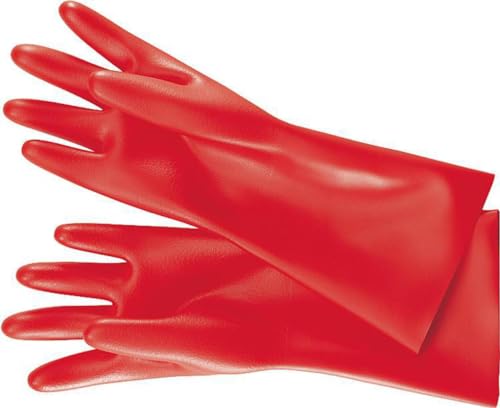 Knipex Elektriker-Handschuhe isoliert Größe 9 / Klasse 0 410 mm 98 65 40, 2 Stück (1er Pack) von Knipex