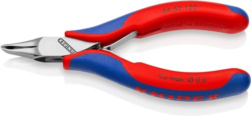 Knipex Elektronik-Vornschneider mit Mehrkomponenten-Hüllen 120 mm 64 62 120 von Knipex