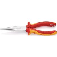 KNIPEX Flachrundzange L.200mm ger.VDE tauchisol von Knipex