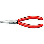 KNIPEX Flachzange 37 11 125 Kunststoffabdeckung 27 mm  Silber, Rot Werkzeugstahl von Knipex