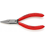 KNIPEX Flachzange 37 21 125 Kunststoffabdeckung 27 mm  Silber, Rot Werkzeugstahl von Knipex