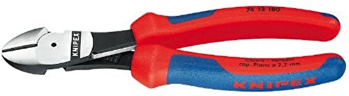 KNIPEX Hohe Hebelwirkung, diagonale Schnittfeder, rot und blau von Knipex