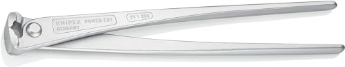 Knipex Kraft-Monierzange hochübersetzt glanzverzinkt 300 mm (SB-Karte/Blister) 99 14 300 SB von Knipex