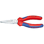 KNIPEX Lange Nasenzange 30 15 140  42 mm  Blau, Rot Chrom Vanadium Elektrostahl von Knipex