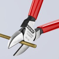 KNIPEX Seitenschneider schwarz atramentiert von Knipex