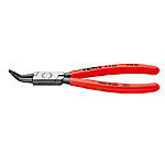 KNIPEX Sicherungsringzange 44 31 J12 Kunststoffabdeckung   Schwarz, Rot Chrom Vanadium Stahl von Knipex