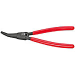 KNIPEX Sicherungsringzange 45 21 200 Kunststoffabdeckung   Schwarz, Rot Chrom Vanadium Stahl von Knipex