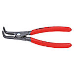 KNIPEX Sicherungsringzange 49 21 A31 Kunststoffabdeckung  100 mm Rot Chrom Vanadium Elektrostahl von Knipex