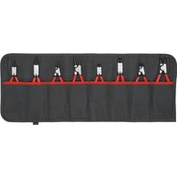 KNIPEX Sicherungsringzangensatz Version1 8-tlg.in Rolltasche 10-60mm von Knipex