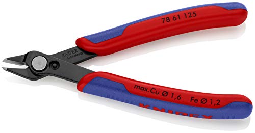 KNIPEX Werkzeuge – Elektronik Super Messer, Mehrkomponenten, (7861125), 12,7 cm von Knipex