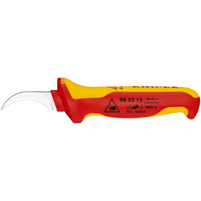 Kabelmesser 98 53 13 VDE isoliert Kl.: 50mm 190mm von Knipex