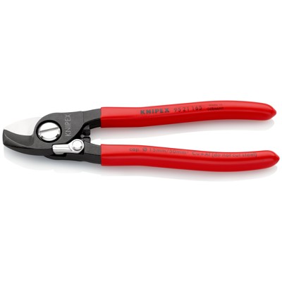 Kabelschere 95 21 165 brüniert kunststoffüberzogen ø15mm 165mm von Knipex
