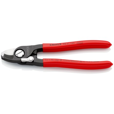 Kabelschere 95 41 165 brüniert kunststoffüberz. ø12mm 1,5+2,5mm² 165mm von Knipex